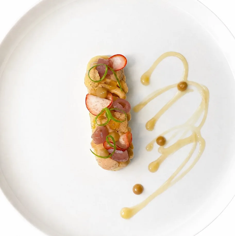 Exemple de menu : Saveurs créoles contemporaines