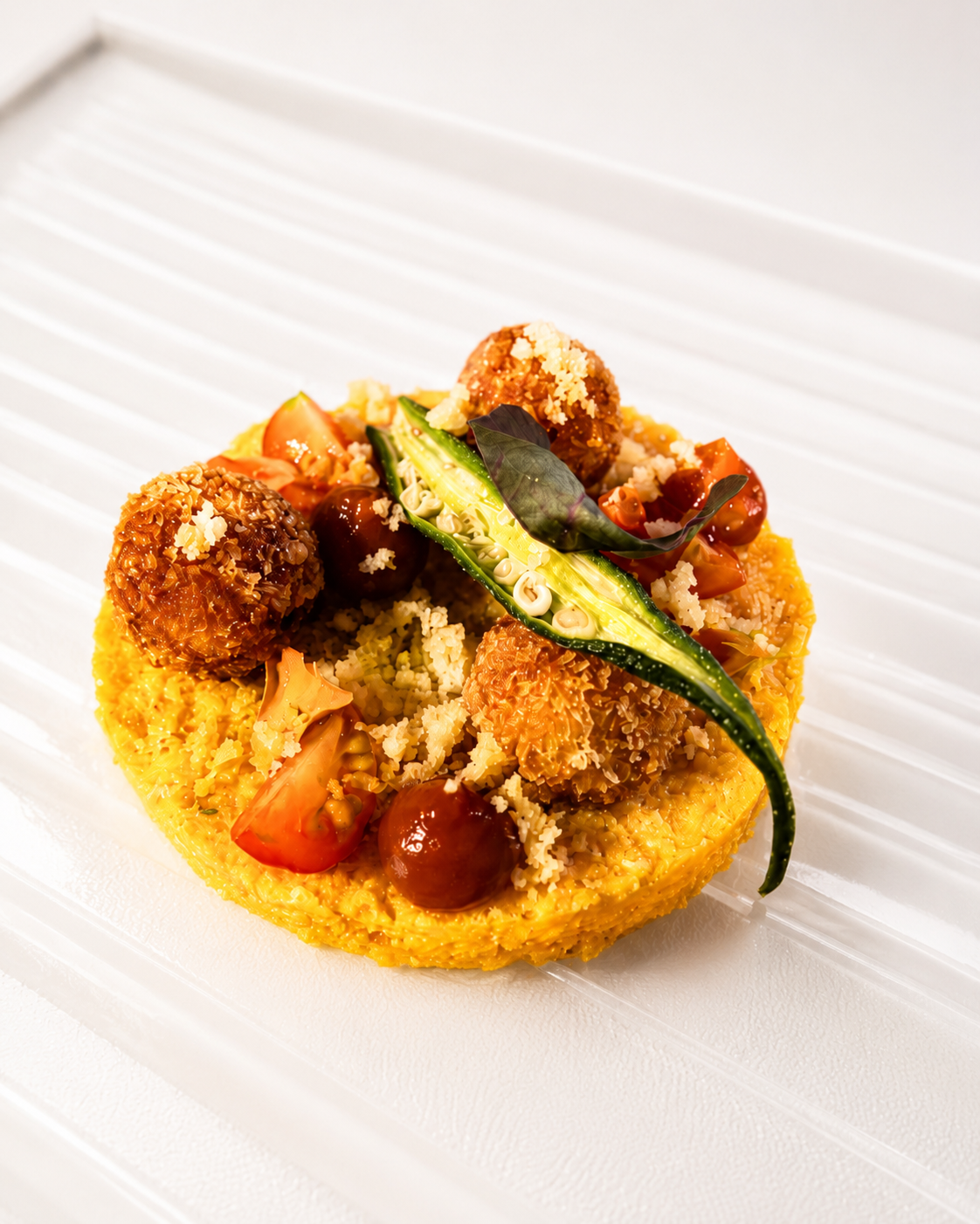 Féroce de giraumon, plat du Menu Découverte